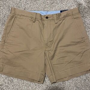 Polo by Ralph Lauren Men's Brown Flat Front Shorts